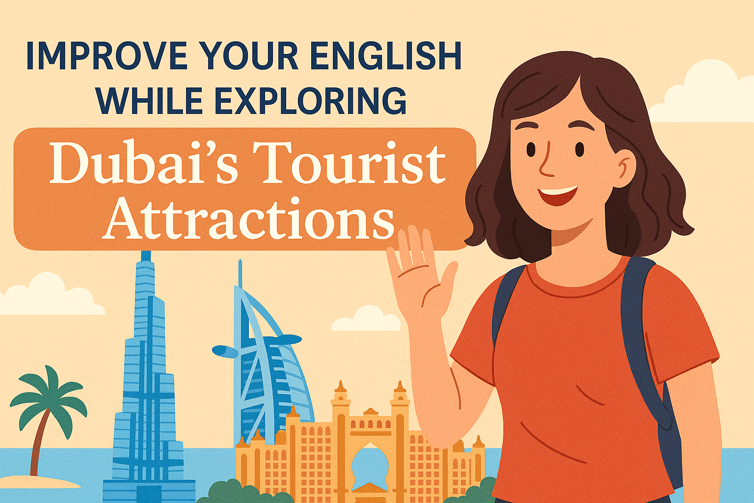 Learn English while travelling