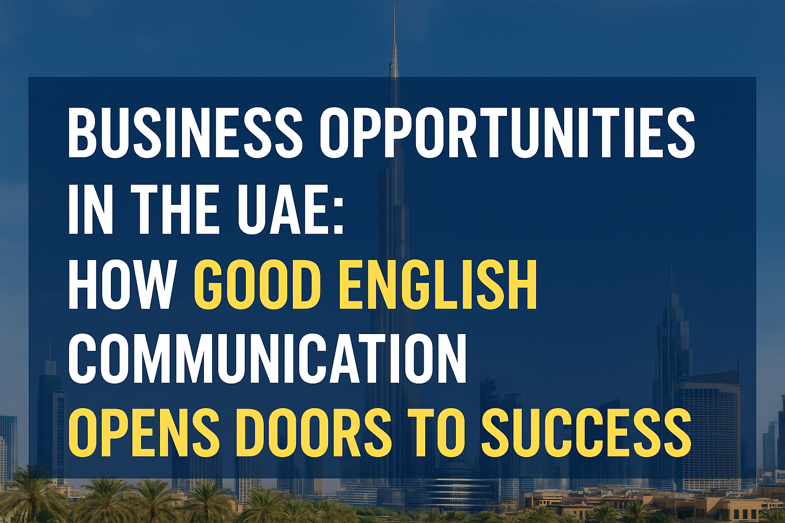 Dubai business growth